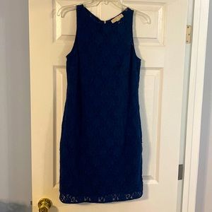 Michael Kors Navy Lace Dress